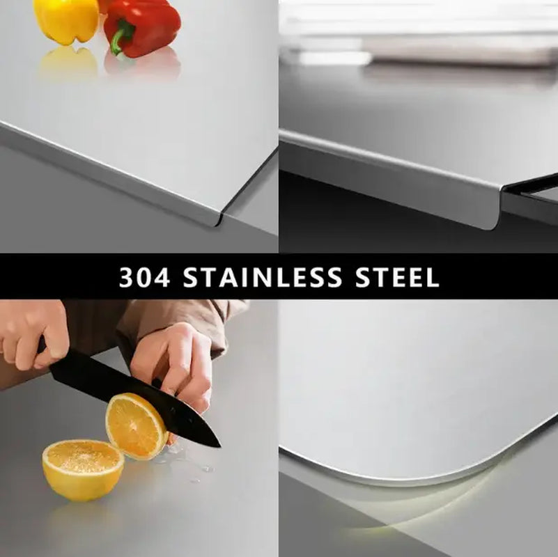 Non Slip Stainless Steel Chopping Board
