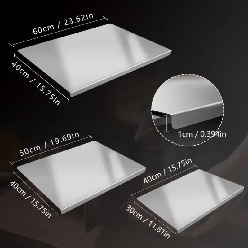 Non Slip Stainless Steel Chopping Board