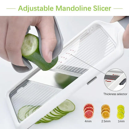 Reusable Kitchen Fruit & Vegetable Cutter & Slicer