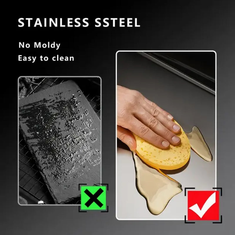 Non Slip Stainless Steel Chopping Board