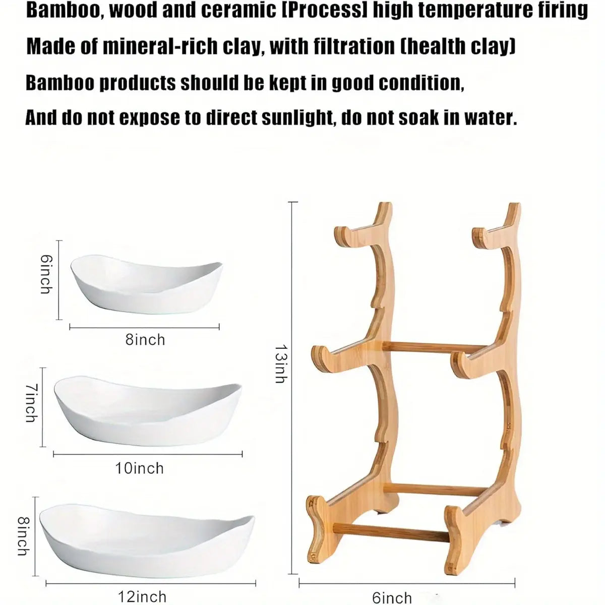2/3-Layer Luxurious Wooden Fruit Organiser Rack