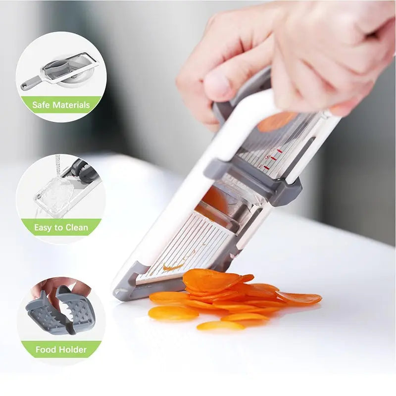 Reusable Kitchen Fruit & Vegetable Cutter & Slicer